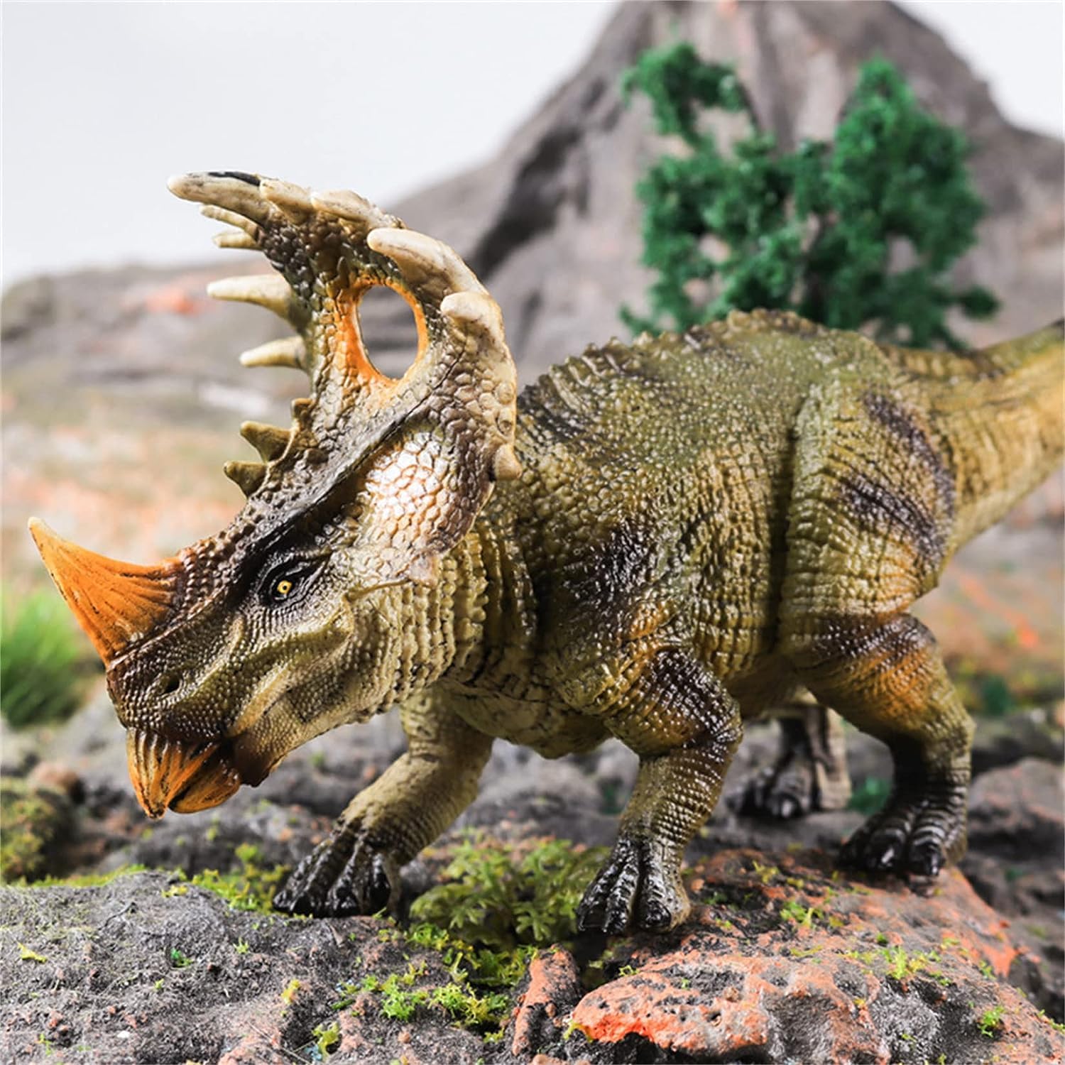 Amazon | EUHELOPA 白亜紀 トリケラトプス Triceratops ケラトプス科